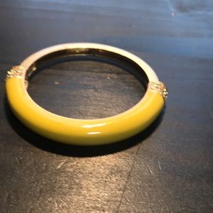 Lia Sophia Jewelry - Lia Sophia bangle yellow w/rhinestones Lia Sophia Jewelry - Lia Sophia bangle yellow w/rhinestones